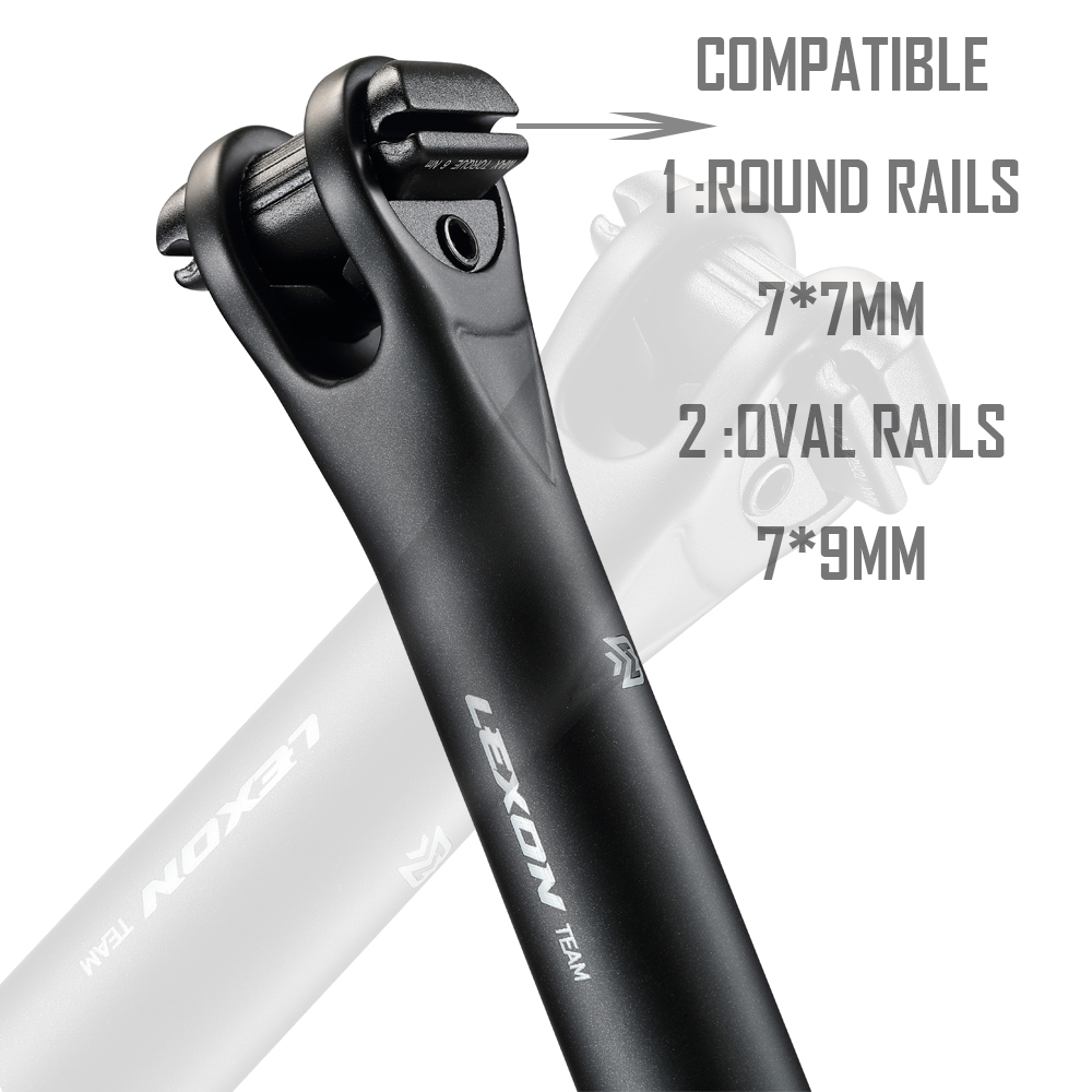 Mountain Biking Tube - Lexon Light Carbon 27.2/31.6MM Seatpost Ultralight