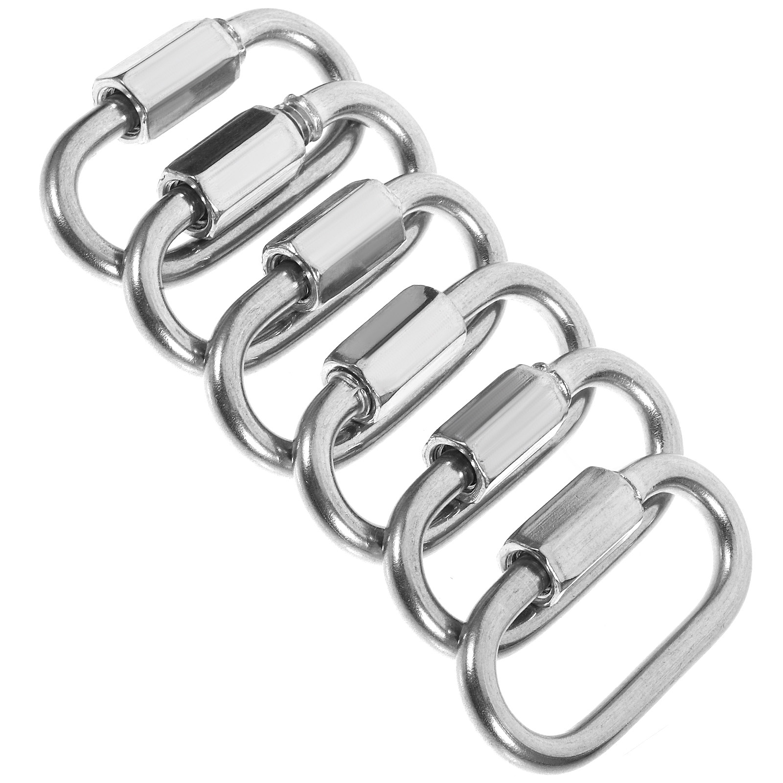 Chain Quick Link - 6 buah Konektor Rantai dengan Pengait